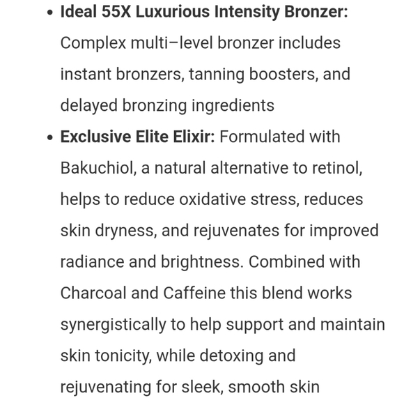 Designer Skin LVX Ideal 55X Luxurious Intensity Bronzer Tanning Bed Lotion Pack - Picture 5 of 8